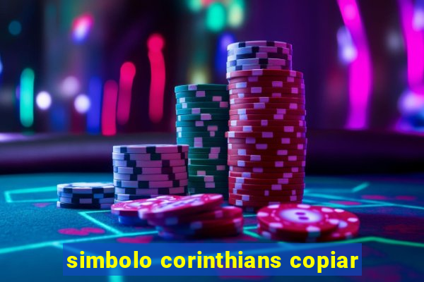 simbolo corinthians copiar